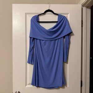 NWT SKIMS Soft Lounge Off The Shoulder Mini Dress